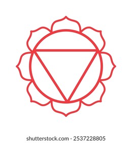 manipura solar plexus chakra esoteric isolated