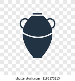 Manna Jar vector icon isolated on transparent background, Manna Jar transparency logo concept