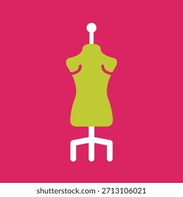 Icono gráfico del Vector creativo del maniquí