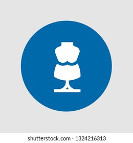 Mannequin icon. Editable  Mannequin icon for web or mobile.