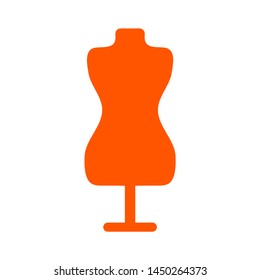 mannequin icon. Logo element illustration. mannequin design. colored collection. mannequin concept. Can be used in web and mobile