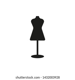 Mannequin icon. Tailor's dummy. Vector.