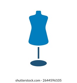 Ícone de manequim design vetorial em estilo moderno