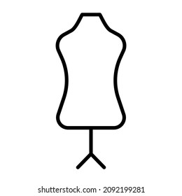 Mannequin icon vector image. Can also be used for web apps, mobile apps and print media.