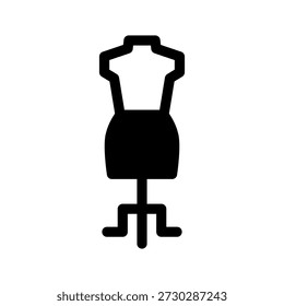 Ilustração de design de símbolo de vetor de ícone de manequim