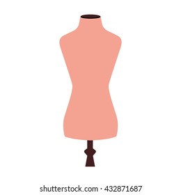 Mannequin isolated vector icon