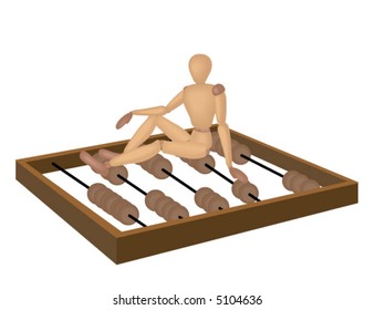 Serie Mannequin: Sobre Abacus - Vector