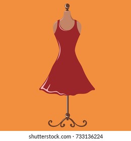 Mannequin vector illustration
