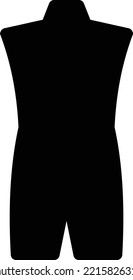 Mannequin-Vektorgrafik auf transparentem Hintergrund. Hochwertige Symbole. Glyphen Vektorsymbole für Konzept und Grafikdesign. 

