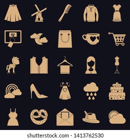 Manner icons set. Simple set of 25 manner vector icons for web for any design