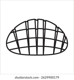 Mannggo stock icon outline vector