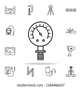 manometer icon. Measuring Instruments icons universal set for web and mobile