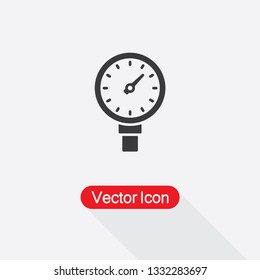 Manometer Pressure Icon Vector Illustration Eps10