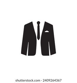 Mans blazer jacket icon vector illustration