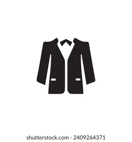 Mans blazer jacket icon vector illustration