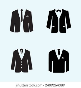 Mans blazer jacket icon vector illustration