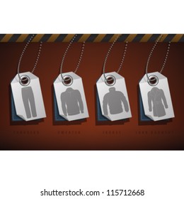Man's Clothing theme icons set from left to right:  Trousers, Sweater, Jacket, Long garment.