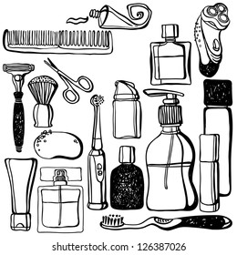 man's cosmetic