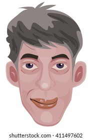 man's face be happy