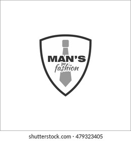 man's fashion template for logo