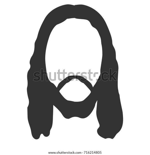 Image Vectorielle De Stock De Coiffure De Lhomme Cheveux