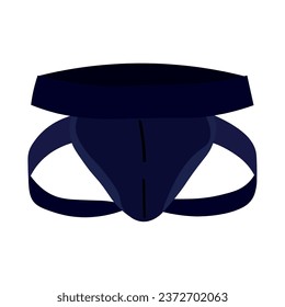 Man's jockstrap underwear on white background