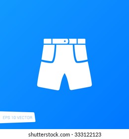 Man's Pants Vector