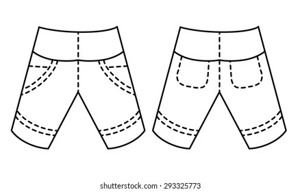 Man's short trousers