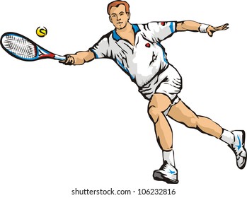 man`s tennis