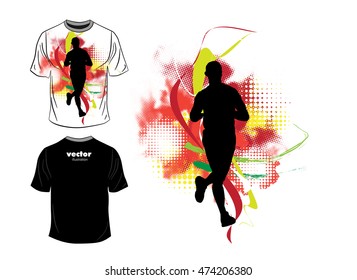 Man's t-shirt design