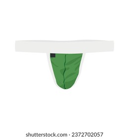 Man's underwear on white background