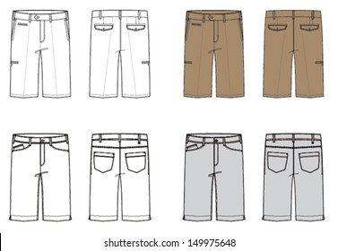 Download Shorts Template Images, Stock Photos & Vectors | Shutterstock