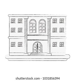 mansion with columns
