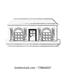 mansion with columns