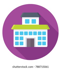 
Mansion Flat Colored  Icon
