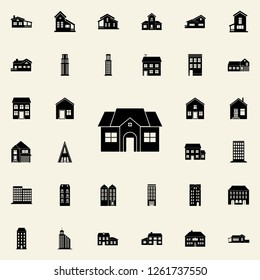 mansion icon. house icons universal set for web and mobile