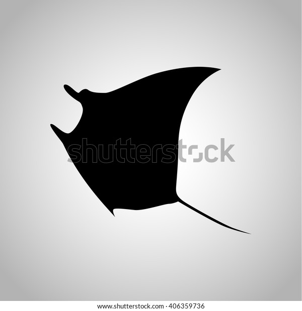 Manta Icon Stock Vector (Royalty Free) 406359736 | Shutterstock