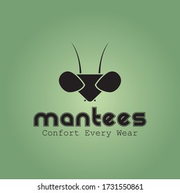 Mantees Logo T-Shirt Brand Vector