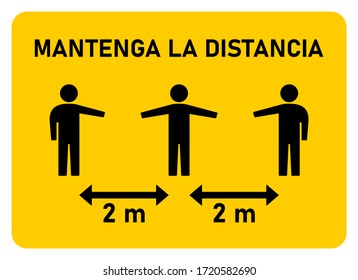 Mantenga La Distancia Keep Distance 260nw 1720582690 
