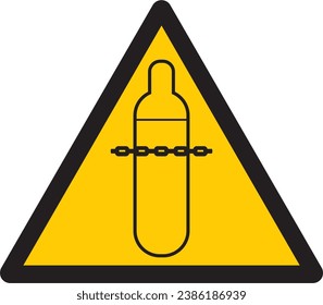 precaución, mantenga los cilindros asegurados, cilindros de gas, riesgo de explosion, atención, caution, keep gas cylinders secured, gas cylinders, risk of explosion, attention