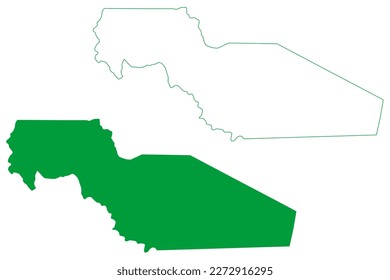 Mantenopolis municipality (Espírito Santo state, Municipalities of Brazil, Federative Republic of Brazil) map vector illustration, scribble sketch Mantenópolis map