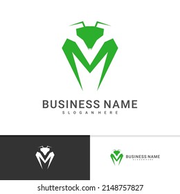 Mantis logo vector template, Creative Mantis logo design concepts