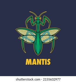 Mantis logo vector template, Creative Mantis logo design concepts