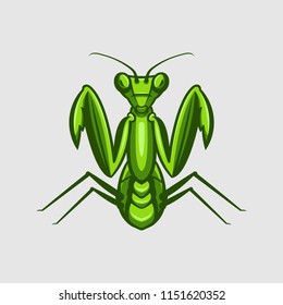 Mantis Vector Logo Illustration