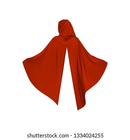 Mantle, cloak, cape. Vector illustration.