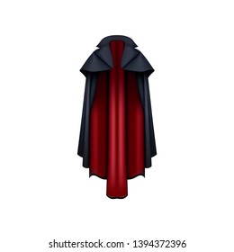 Mantle, cloak, cape. Vector illustration.