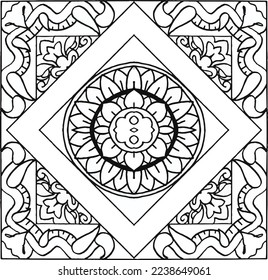 
Mantra Mandala Meditation Arts #187