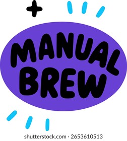Proceso de café artesanal "Brew manual"