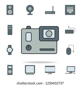 manual camera icon. Devices icons universal set for web and mobile