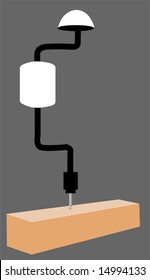 manual driller using in wooden work	